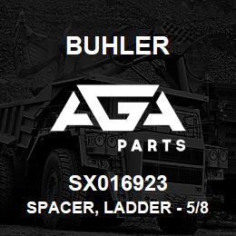 SX016923 Buhler Spacer, Ladder - 5/8ID x 1OD x 1/8 Thick | AGA Parts