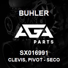 SX016991 Buhler Clevis, Pivot - Secondary Boom | AGA Parts