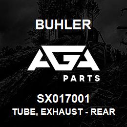 SX017001 Buhler Tube, Exhaust - Rear | AGA Parts