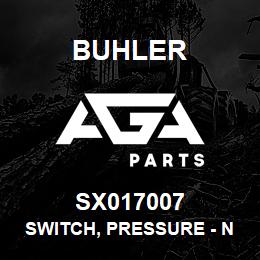 SX017007 Buhler Switch, Pressure - NC | AGA Parts