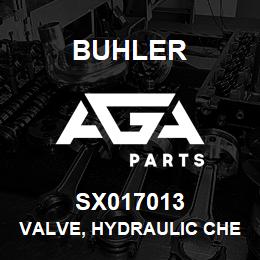 SX017013 Buhler Valve, Hydraulic Check - 25 psi | AGA Parts