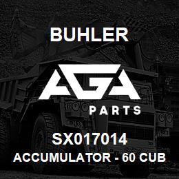 SX017014 Buhler Accumulator - 60 Cubic Inch | AGA Parts