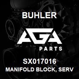 SX017016 Buhler Manifold Block, Service Brake | AGA Parts