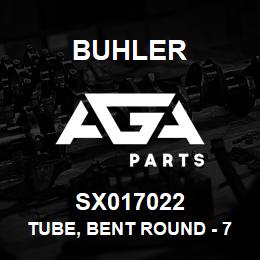 SX017022 Buhler Tube, Bent Round - 7/8OD x 3/4ID X 51.75 Long | AGA Parts