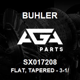 SX017208 Buhler Flat, Tapered - 3-1/8 x 3/8 Thick (w/Slot) | AGA Parts