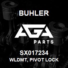 SX017234 Buhler Wldmt, Pivot Lock | AGA Parts