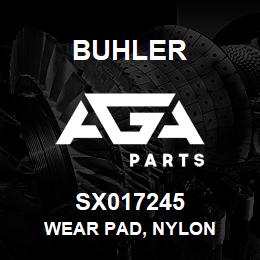 SX017245 Buhler Wear Pad, Nylon | AGA Parts