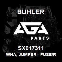 SX017311 Buhler WHA, Jumper - Fuse/Relay | AGA Parts