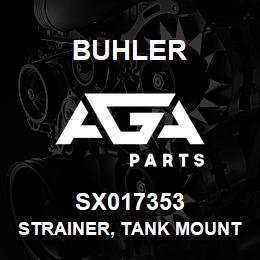 SX017353 Buhler Strainer, Tank Mounted - 25GPM (100 Micron) | AGA Parts