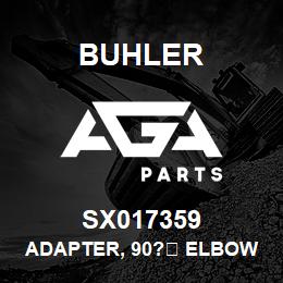 SX017359 Buhler Adapter, 90?┬Э Elbow - 16MJIC x 20MNPT | AGA Parts