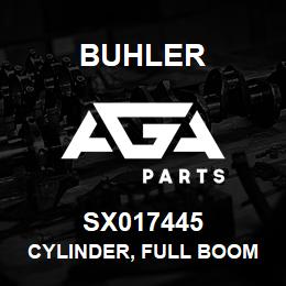 SX017445 Buhler Cylinder, Full Boom Tilt - 2.5 x 4.75 (3000psi) | AGA Parts