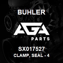 SX017527 Buhler Clamp, Seal - 4 | AGA Parts