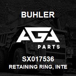 SX017536 Buhler Retaining Ring, Internal - 2-1/16 | AGA Parts