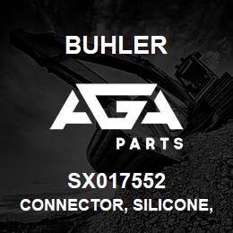 SX017552 Buhler Connector, Silicone, 3 Hump | AGA Parts