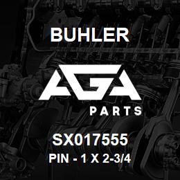 SX017555 Buhler Pin - 1 x 2-3/4 | AGA Parts