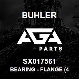 SX017561 Buhler Bearing - Flange (4 Bolt) | AGA Parts