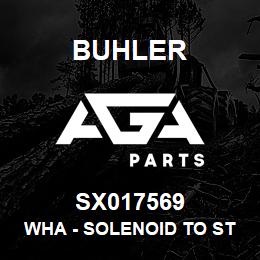 SX017569 Buhler WHA - Solenoid to Starter | AGA Parts