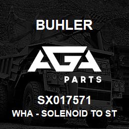 SX017571 Buhler WHA - Solenoid to Starter | AGA Parts