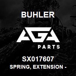 SX017607 Buhler Spring, Extension - .273 x 1.90 x 14.75 | AGA Parts