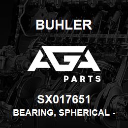 SX017651 Buhler Bearing, Spherical - 1-1/4 | AGA Parts