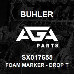 SX017655 Buhler Foam Marker - Drop Tube Assembly | AGA Parts