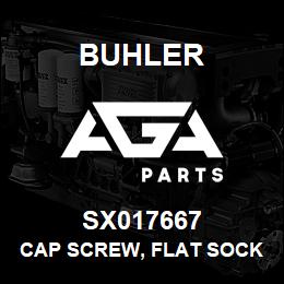 SX017667 Buhler Cap Screw, Flat Socket Head - 3/8-16 x 3/4 | AGA Parts