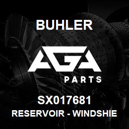 SX017681 Buhler Reservoir - Windshield Washer Fluid (w/Pump) | AGA Parts