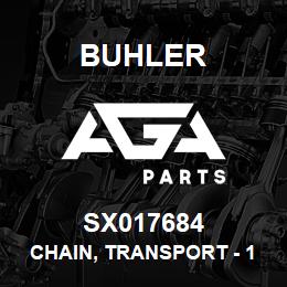 SX017684 Buhler Chain, Transport - 1/4 x 8.96 (Gr 70) | AGA Parts