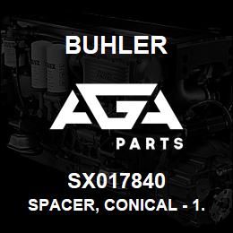 SX017840 Buhler Spacer, Conical - 1.375 OD | AGA Parts