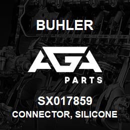 SX017859 Buhler Connector, Silicone - 2-1/2 Hump | AGA Parts