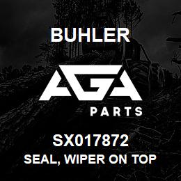 SX017872 Buhler Seal, Wiper on Top | AGA Parts