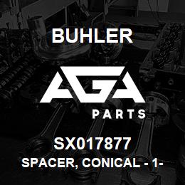 SX017877 Buhler Spacer, Conical - 1-5/8OD | AGA Parts