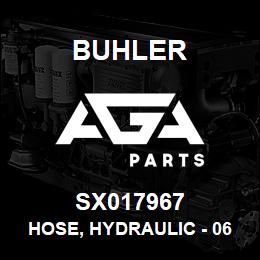 SX017967 Buhler Hose, Hydraulic - 06FJX-06FJX (77) | AGA Parts