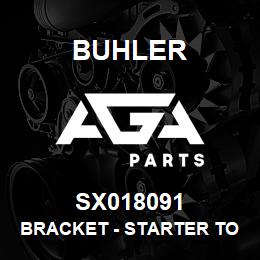 SX018091 Buhler Bracket - Starter to Ground | AGA Parts