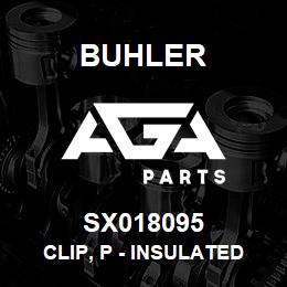 SX018095 Buhler Clip, P - Insulated (w/.531 Hole) | AGA Parts