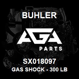 SX018097 Buhler Gas Shock - 300 Lb | AGA Parts