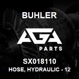 SX018110 Buhler Hose, Hydraulic - 12FJX x 12100R17 x 130.00 x 12FJX | AGA Parts