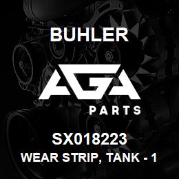 SX018223 Buhler Wear Strip, Tank - 1/2 Thick (Plastic) | AGA Parts