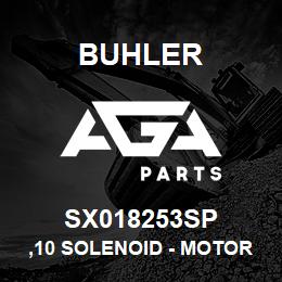 SX018253SP Buhler ,10 Solenoid - Motor Spool (4W3P) | AGA Parts