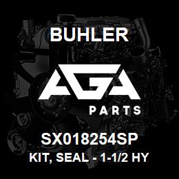 SX018254SP Buhler Kit, Seal - 1-1/2 Hydraulic Cylinder | AGA Parts