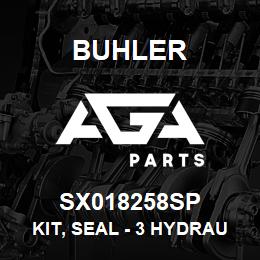 SX018258SP Buhler Kit, Seal - 3 Hydraulic Cylinder | AGA Parts