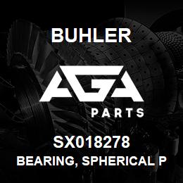 SX018278 Buhler Bearing, Spherical Plain - 1-1/4 (Superseded by 00018125) | AGA Parts