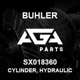 SX018360 Buhler Cylinder, Hydraulic Rephasing - 3-1/2 x 24 (w/1.75 Rod) | AGA Parts