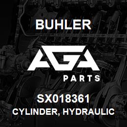 SX018361 Buhler Cylinder, Hydraulic Rephasing - 4 x 24 (w/2 Rod) | AGA Parts