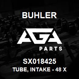 SX018425 Buhler Tube, Intake - 48 x 5 (16 Gauge) | AGA Parts