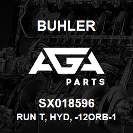 SX018596 Buhler Run T, Hyd, -12ORB-16MJIC-12MJ | AGA Parts