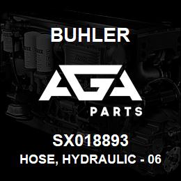 SX018893 Buhler Hose, Hydraulic - 06FJX-06100R17-110 | AGA Parts