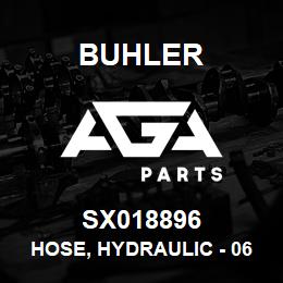 SX018896 Buhler Hose, Hydraulic - 06FJX-06100R17-48 | AGA Parts