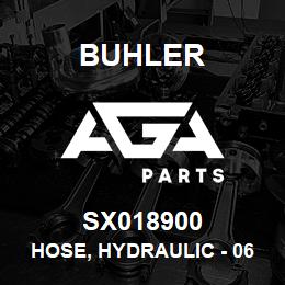 SX018900 Buhler Hose, Hydraulic - 06FJX-06100R17-56 | AGA Parts