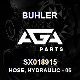 SX018915 Buhler Hose, Hydraulic - 06FJX x 06100 R17-22 | AGA Parts